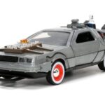 ماشین زمان فلزی Back to the Future 3 با مقیاس 1:32, image 2