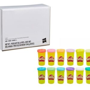 پک 12 تایی خمیربازی Play Doh مدل رنگ های بهاری, تنوع: E4831-Spring, image