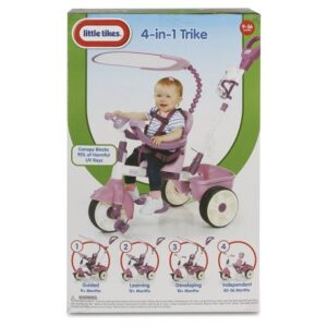 سه چرخه 4 در 1 صورتی LITTLE TIKES