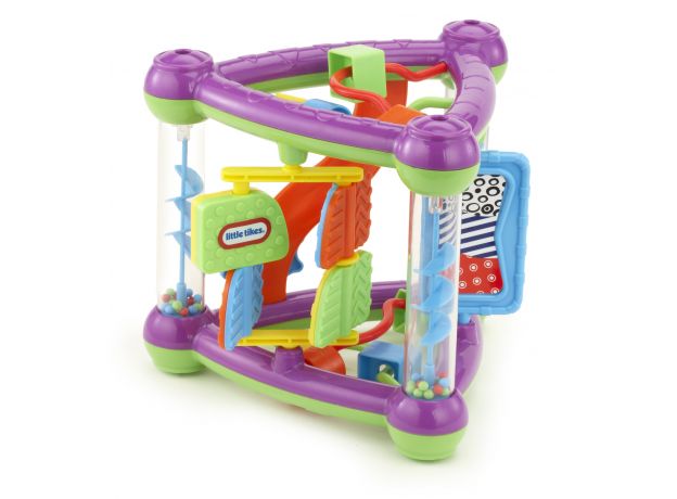 سه ‌گوش اسرارآمیز Little Tikes مدل بنفش و سبز, تنوع: 635052M-Purple and Green, image