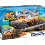 ماشین کنترلی Hot Wheels سری Monster Trucks مدل Rhinomite با مقیاس 1:24, image 8