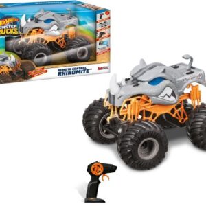 ماشین کنترلی Hot Wheels سری Monster Trucks مدل Rhinomite با مقیاس 1:24