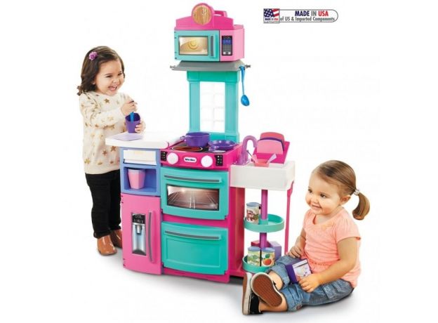آشپزخانه و لوازم آشپزی Little Tikes صورتی, image