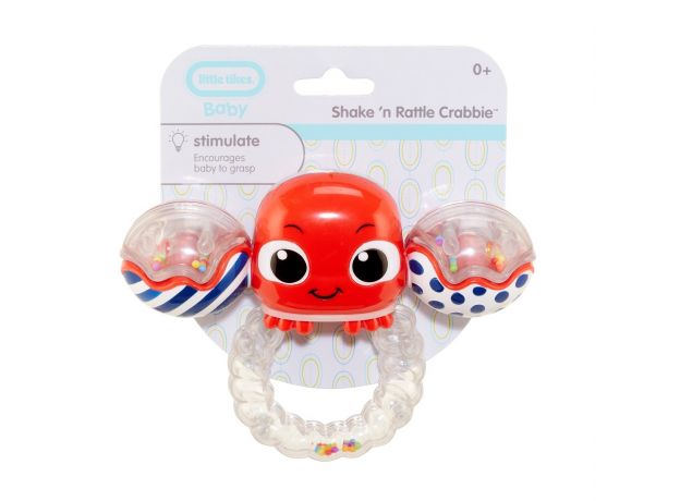 جغجغه‌ خرچنگی قرمز Little Tikes, تنوع: 639616-Red, image