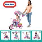 کالسکه‌ی 4 در 1 صورتی Little Tikes, image