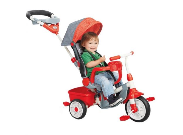 کالسکه و سه چرخه نارنجی LITTLE TIKES, image