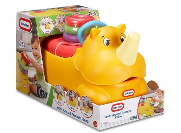 واکر چند کاره کرگدن Little Tikes, image
