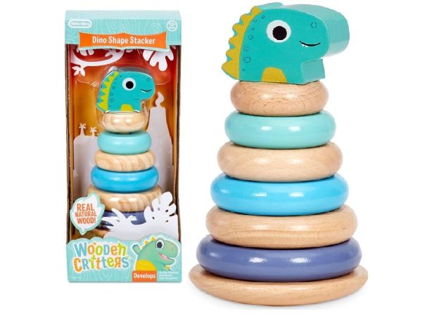 حلقه هوش چوبی مدل داینو Little Tikes, تنوع: 652189 - Dino, image