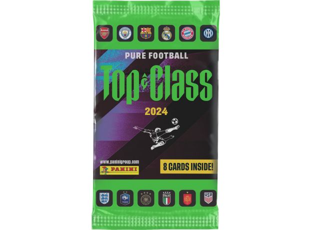 پک 8 تایی کارت فوتبالی Top Class 2024 ایتالیایی Panini, image