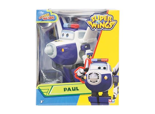 بال های شگفت انگیز تبدیل شونده Super Wings مدل Paul, image