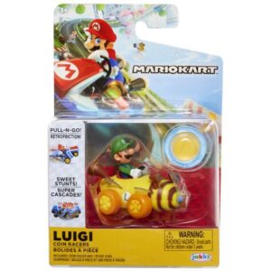 ماشین و فیگور لوئیجی همراه با سکه طلایی, تنوع: 69278-Luigi, image