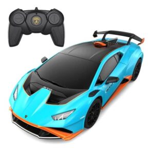ماشین کنترلی لامبورگینی Huracan STO راستار با مقیاس 1:24 آبی, image