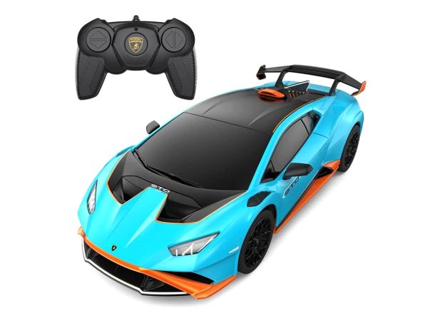 ماشین کنترلی لامبورگینی Huracan STO راستار با مقیاس 1:24 آبی, image