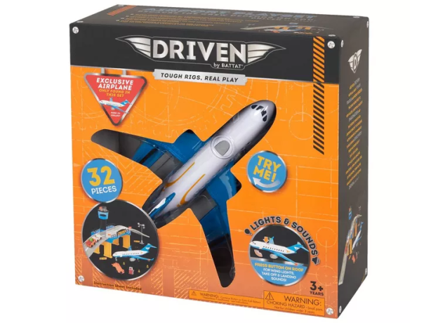 ست فرودگاه و هواپیما 32 قطعه Driven, image