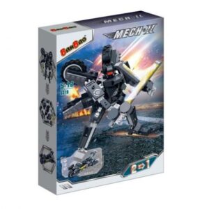 ربات ساختنی 2 در 1 مشکی 255 قطعه Banbao