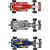 ماشین فرمول یک 14 سانتی Dickie Toys مدل قرمز, تنوع: 203341035-Formula Racer Red, image 4