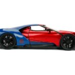 ماشین فورد مدل GT و فیگور فلزی اسپایدرمن با مقیاس 1:24, image 5