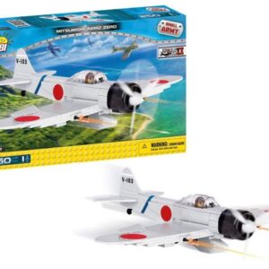 بلاک ساختنی کوبی مدل هواپیمای جنگنده مدل Mitsubishi A6M Zero, image