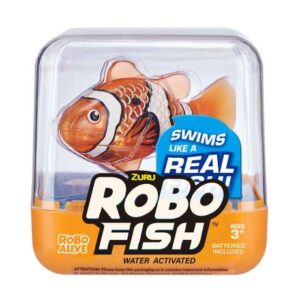 ماهی کوچولوی رباتیک روبو فیش Robo Fish نارنجی