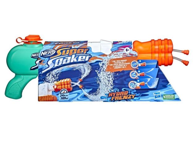تفنگ آبپاش نرف Nerf مدل Super Soaker Hydro Frenzy, image