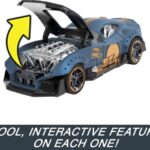 پک 2 تایی ماشین‌ های Hot Wheels سری Pull-Back Speeders مدل Muscle and Blown و Alpha Pursuit, image 3