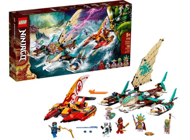 لگو نینجاگو مدل نبرد دریایی کاتاماران (71748), image