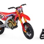 موتور سوپر کراس با مقیاس 1:10 مدل Honda قرمز شماره 94, image 8