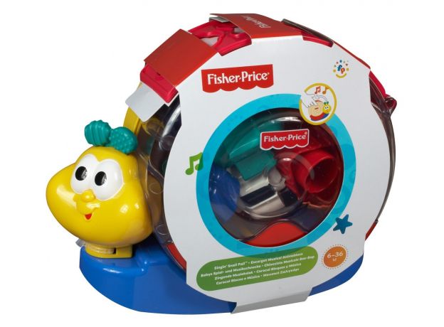 بازی آموزشی حلزون موزیکال (Fisher Price), image
