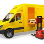 کامیونت مرسدس بنز حمل بار DHL برودر Bruder, image 5