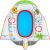 قایق بادی Bestway طرح سفینه فضایی, image 7
