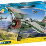 بلاک ساختنی کوبی مدل هواپیمای جنگنده PZL P.11C, image