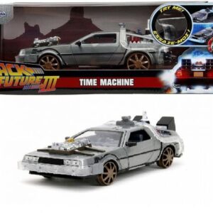 ماشین زمان فلزی Back to the Future 3 با مقیاس 1:24, image