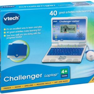 لپ تاپ آموزشی آبی Vtech مدل Challenger Laptop, image