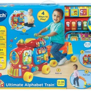 قطار سواری و آموزشی قرمز Vtech