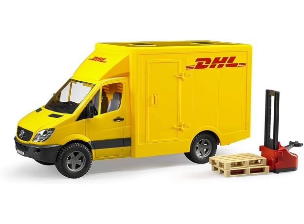 کامیونت مرسدس بنز حمل بار DHL برودر Bruder, image