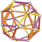 بازی مگنتی 127 قطعه‌ای جیومگ مدل Color, image 6