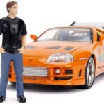 ماشین تویوتا و فیگور فلزی Fast & Furious مدل Supra با مقیاس 1:24, image 3
