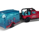 پک تکی ماشين های تريلر دخترانه Majorette مدل Jeep Wrangler, تنوع: 212053184-Trailer Wrangler, image 7
