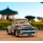 ماشین فلزی فورد 1956 مدل F-100 و فیگور فلزی Guile با مقیاس 1:24, تنوع: 253255057-Guile, image 4
