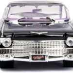 ماشین فلزی کادیلاک مدل 1959 Cadillac Coupe Deville و فیگور فلزی CatWoman با مقیاس 1:24, image 5