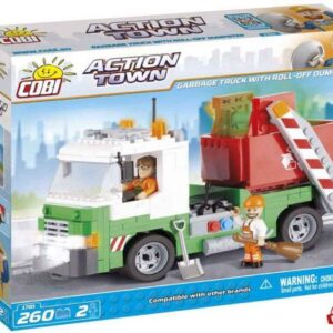 بلاک ساختنی کوبی مدل کامیون حمل زباله, image