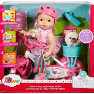 عروسک Little Mommy مدل دوچرخه سوار