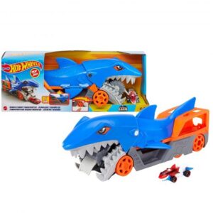 ماشین کوسه 33 سانتی Hot Wheels مدل Shark Chomp Transporter