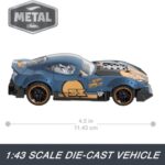 پک 2 تایی ماشین‌ های Hot Wheels سری Pull-Back Speeders مدل Muscle and Blown و Alpha Pursuit, image 2