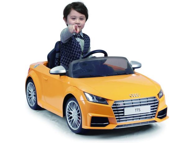 ماشین شارژی سواری دو سرعته آئودی TTS راستار Rastar مدل زرد, image