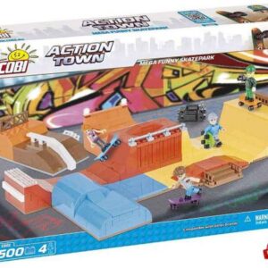 بلاک ساختنی کوبی مدل پارک بزرگ اسکیت