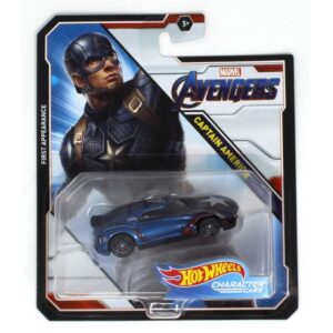 ماشین Hot Wheels سری Marvel مدل Captain America, image