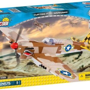 بلاک ساختنی کوبی مدل هواپیمای جنگنده Curtiss P 40, image