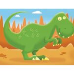 پازل 4 در 1 راونزبرگر مدل دایناسورها, image 2