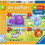 پازل 4 در 1 راونزبرگر مدل سافاری, image